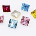 DZ 3009 12x12 mm square shape crystal fancy stone 